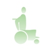 Illustration of man in wheelchair